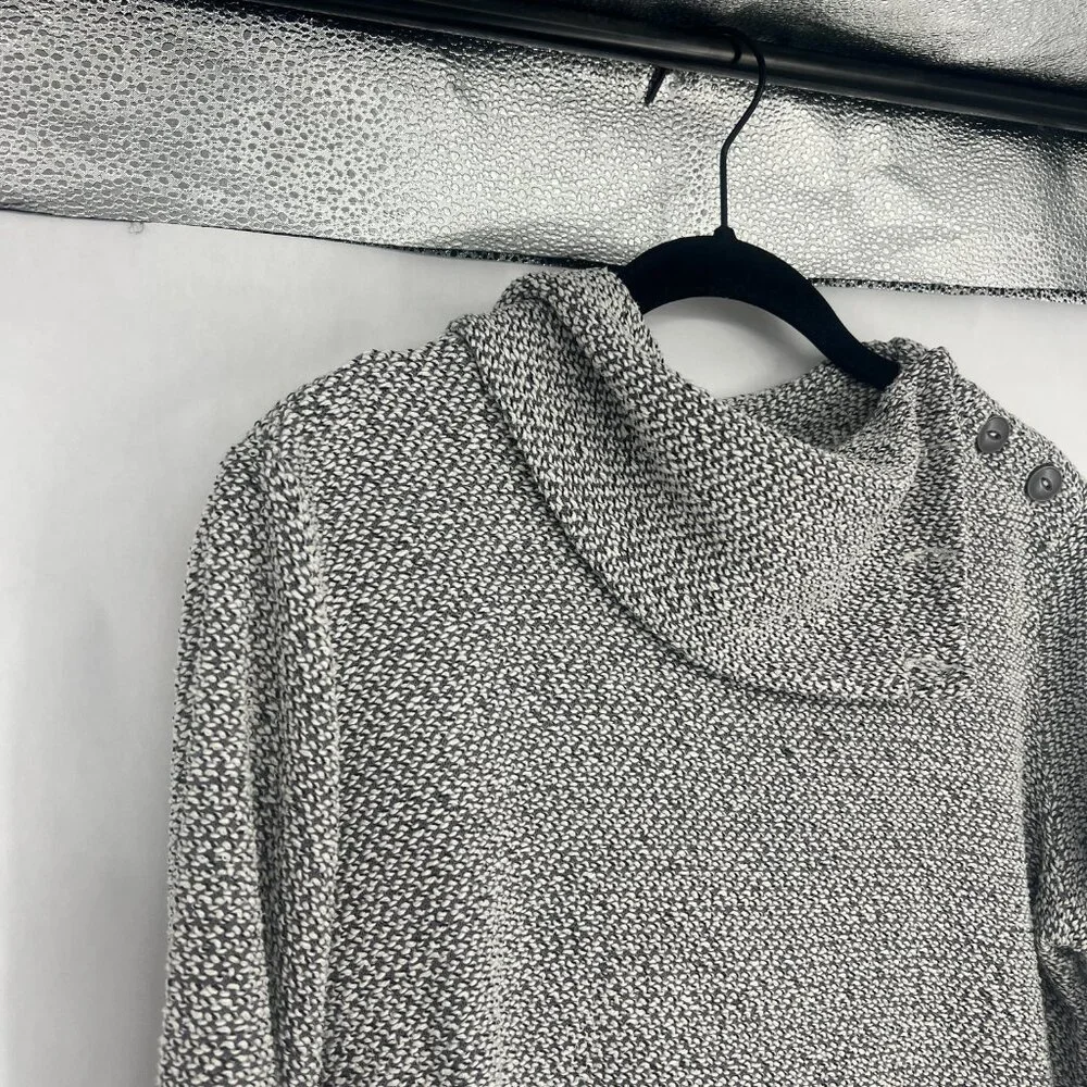 Merrell Ravion pullover gray sweater, Sz Small - Picture 3 of 13